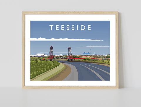 Teesside By Artist Richard O'Neill - Premium Art Print