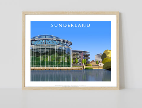 Sunderland By Artist Richard O'Neill - Premium Art Print