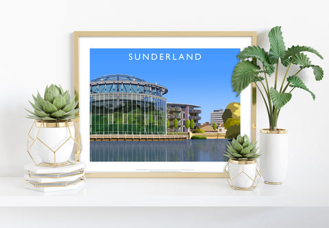 Sunderland By Artist Richard O'Neill - Premium Art Print