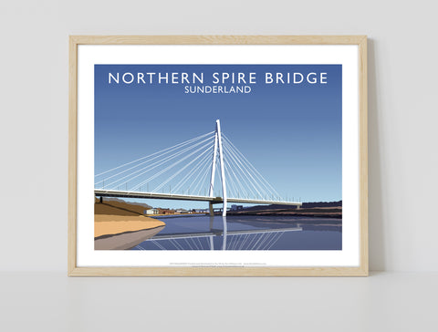 Northern Spire Bridge, Sunderland - Art Print