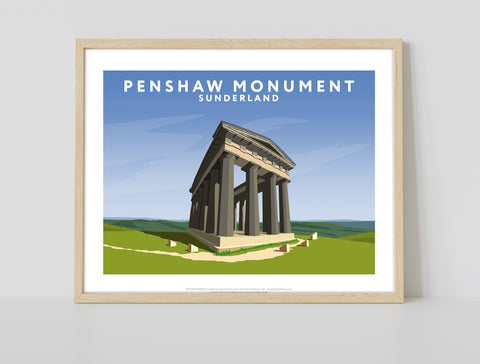 Penshaw Monument, Sunderland By Richard O'Neill Art Print