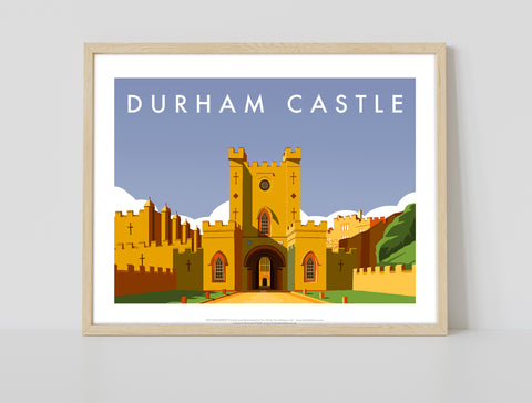 Durham Castle By Artist Richard O'Neill - Premium Art Print
