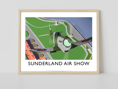 Sunderland Air Show By Artist Richard O'Neill - Art Print