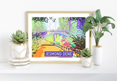 Jesmond Dene By Artist Richard O'Neill - Premium Art Print