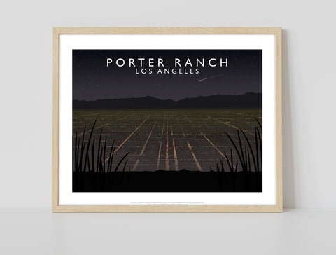 Porter Ranch, Los Angeles - Artist Richard O'Neill Art Print