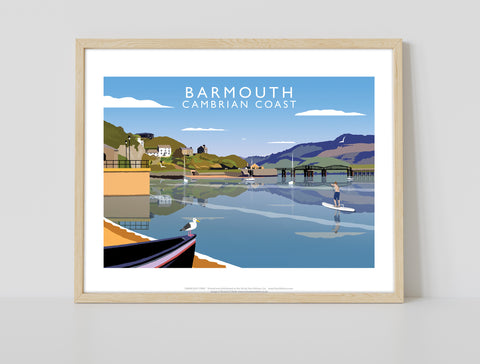 Barmouth, Cambrian Coast By Artist Richard O'Neill Art Print