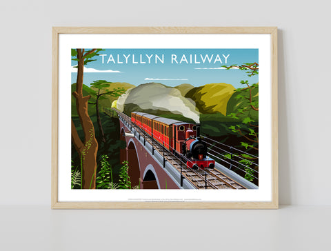 Talyllyn Railway By Artist Richard O'Neill - Art Print