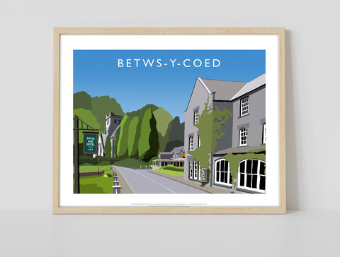 Betws-Y-Coed By Artist Richard O'Neill - Premium Art Print