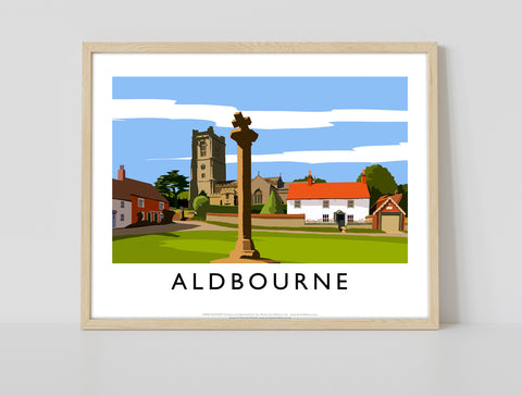 Aldbourne By Artist Richard O'Neill - Premium Art Print