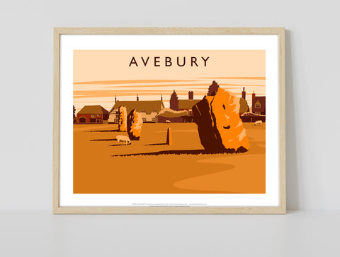 Avebury By Artist Richard O'Neill - 11X14inch Premium Art Print