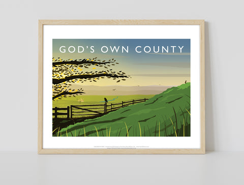 God's Own County By Artist Richard O'Neill - Art Print
