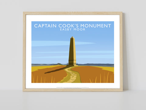 Captain Cook's Monument, Easby Moor - Art Print