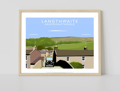 Langthwaite, Arkengarthdale By Richard O'Neill Art Print