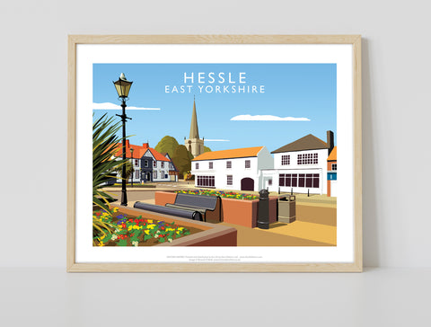 Hessle, East Yorkshire By Artist Richard O'Neill Art Print