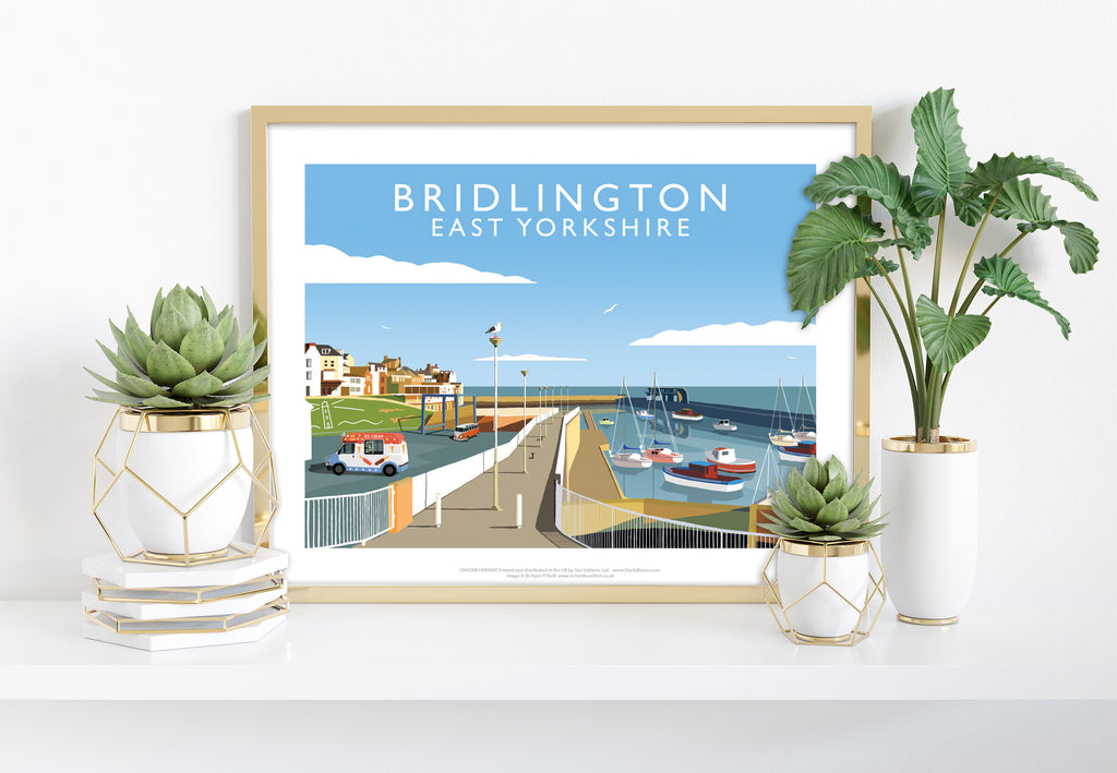 Bridlington, East Yorkshire - Richard O'Neill Art Print