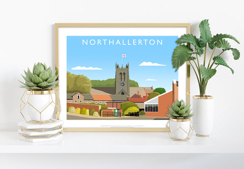 Northallerton By Artist Richard O'Neill - Premium Art Print