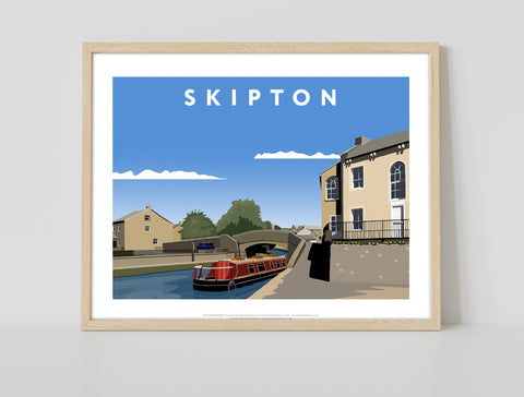 Skipton By Artist Richard O'Neill - 11X14inch Premium Art Print