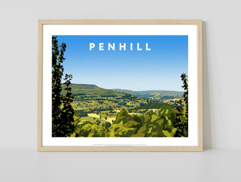 Penhill By Artist Richard O'Neill - 11X14inch Premium Art Print