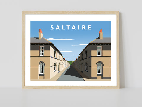 Saltaire By Artist Richard O'Neill - Premium Art Print