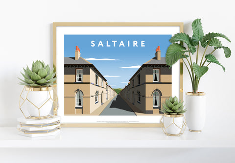 Saltaire By Artist Richard O'Neill - Premium Art Print