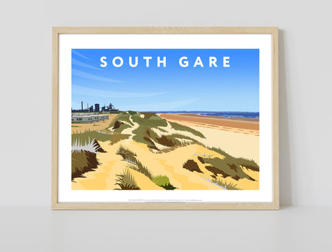 South Gare By Artist Richard O'Neill - Premium Art Print