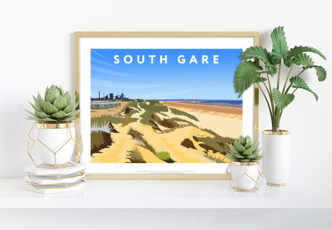 South Gare By Artist Richard O'Neill - Premium Art Print