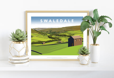 Swaledale By Artist Richard O'Neill - Premium Art Print