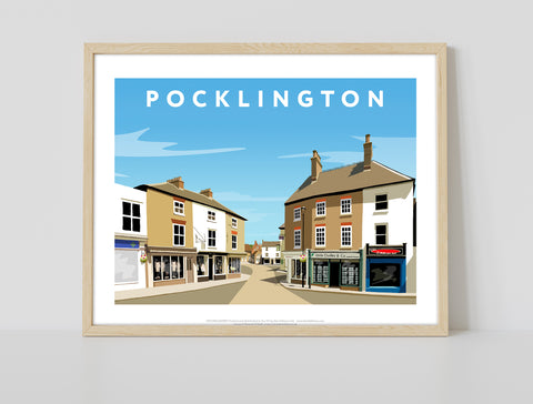 Pocklington By Artist Richard O'Neill - Premium Art Print