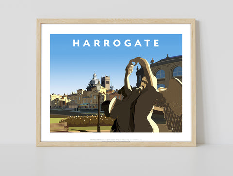 Harrogate By Artist Richard O'Neill - Premium Art Print