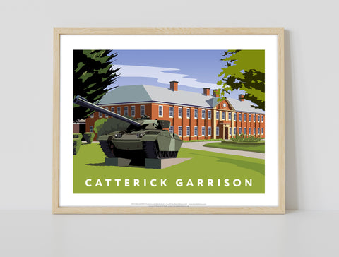 Catterick Garrison By Artist Richard O'Neill - Art Print
