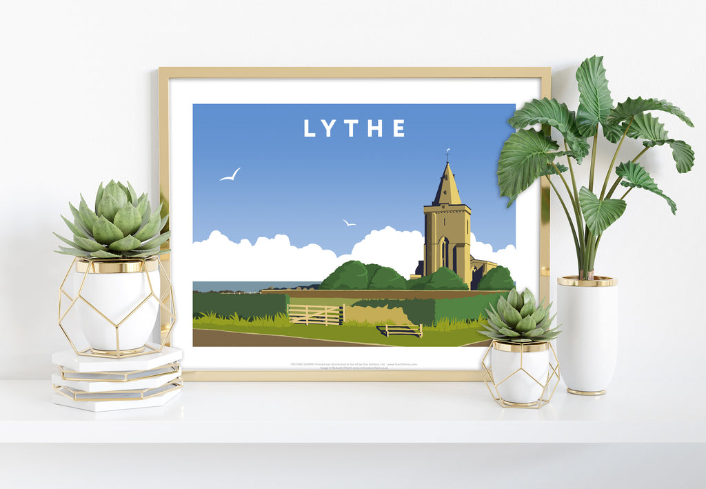 Lythe By Artist Richard O'Neill - 11X14inch Premium Art Print