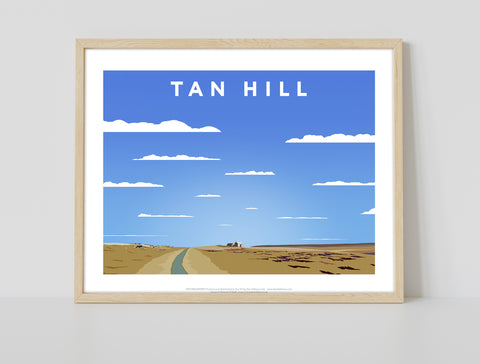 Tan Hill By Artist Richard O'Neill - Premium Art Print