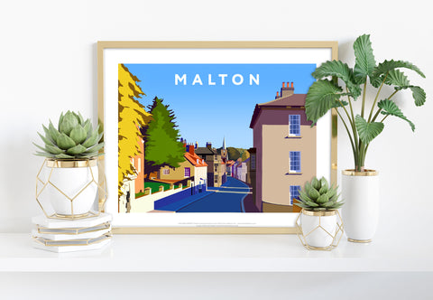 Malton By Artist Richard O'Neill - 11X14inch Premium Art Print