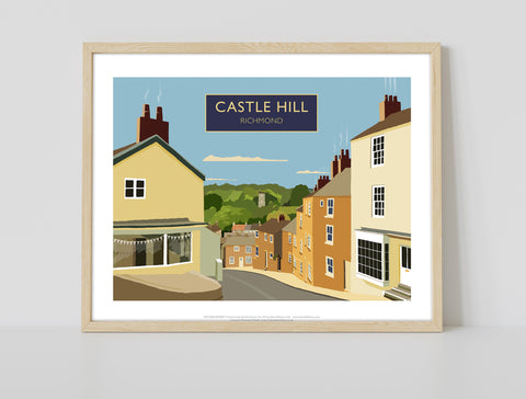 Castle Hill, Richmond By Artist Richard O'Neill Art Print