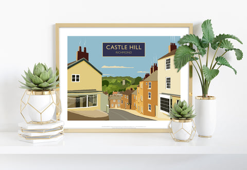 Castle Hill, Richmond By Artist Richard O'Neill Art Print