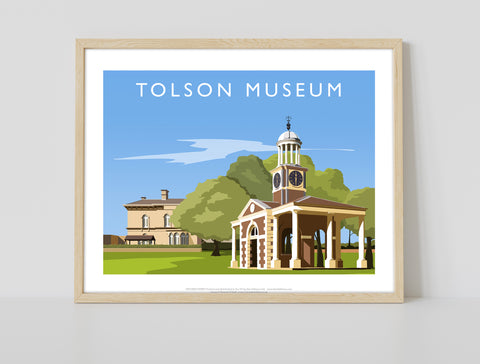 Tolson Museum By Artist Richard O'Neill - Premium Art Print