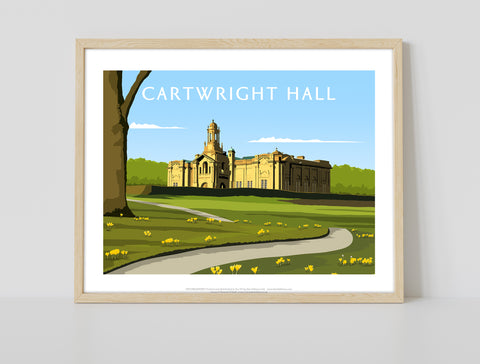 Cartwright Hall By Artist Richard O'Neill - Art Print