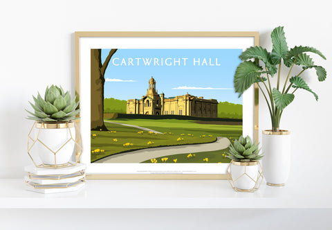 Cartwright Hall By Artist Richard O'Neill - Art Print