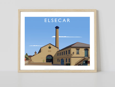 Elsecar By Artist Richard O'Neill - 11X14inch Premium Art Print