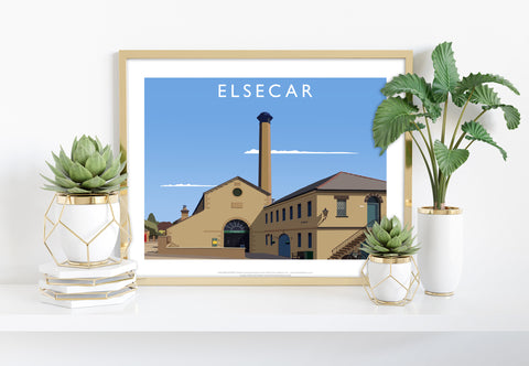 Elsecar By Artist Richard O'Neill - 11X14inch Premium Art Print