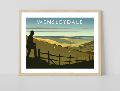 Wensleydale By Artist Richard O'Neill - Premium Art Print