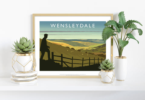 Wensleydale By Artist Richard O'Neill - Premium Art Print