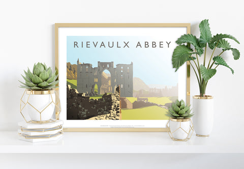 Rievaulx Abbey By Artist Richard O'Neill - 11X14inch Premium Art Print