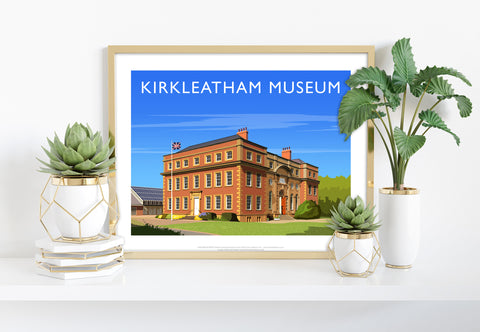 Kirkleatham Museum By Artist Richard O'Neill - Art Print