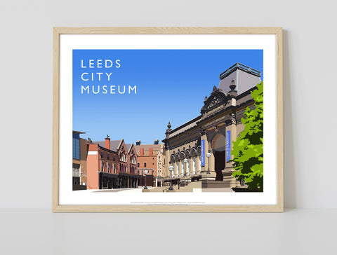 Leeds City Museum By Artist Richard O'Neill - Art Print