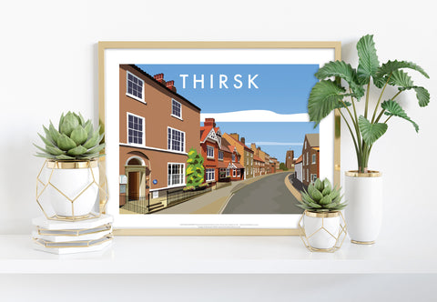 Thirsk By Artist Richard O'Neill - 11X14inch Premium Art Print