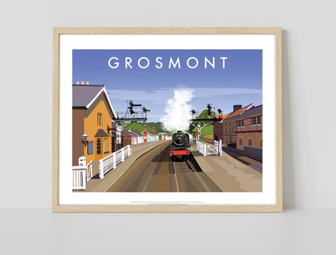 Grosmont By Artist Richard O'Neill - Premium Art Print