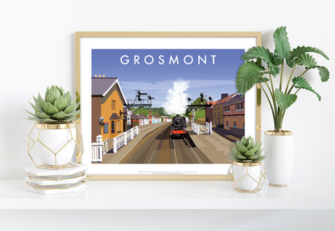 Grosmont By Artist Richard O'Neill - Premium Art Print