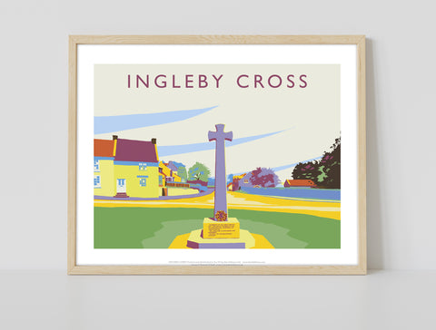 Ingleby Cross By Artist Richard O'Neill - Premium Art Print