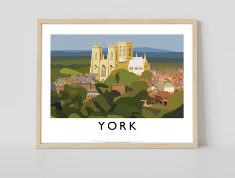 York By Artist Richard O'Neill - 11X14inch Premium Art Print